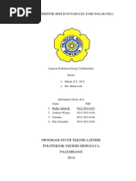 Download Laporan Karakteristik Seri Dan Paralel Dari Solar Cell by Redho Akbar Rineldy SN217235547 doc pdf
