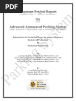 Download automated parking system  Project Report by Kuwer Thakur SN217240025 doc pdf