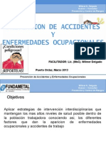 Prevencion de Accidentes y Enf.ocupacionales Marzo2014