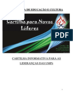 Cartilha para Novos Lderes CNM - Finalizada