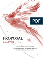 Quetzal-VTOL Proposal for Innovative VTOL Design