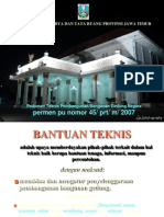 PermenPU 45 2007 Pedoman Teknis Pembangunan BGN