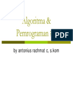 Algoritma & pemrograman 2