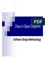 Class & Object Diagrams: Software Design Methodology