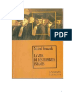 Foucaullt Michel - La Vida de Los Hombres Infames