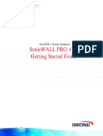 SonicWALL PRO 4100 Getting Started Guide