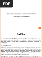 Fotojornalismo - pauta reportagem edição