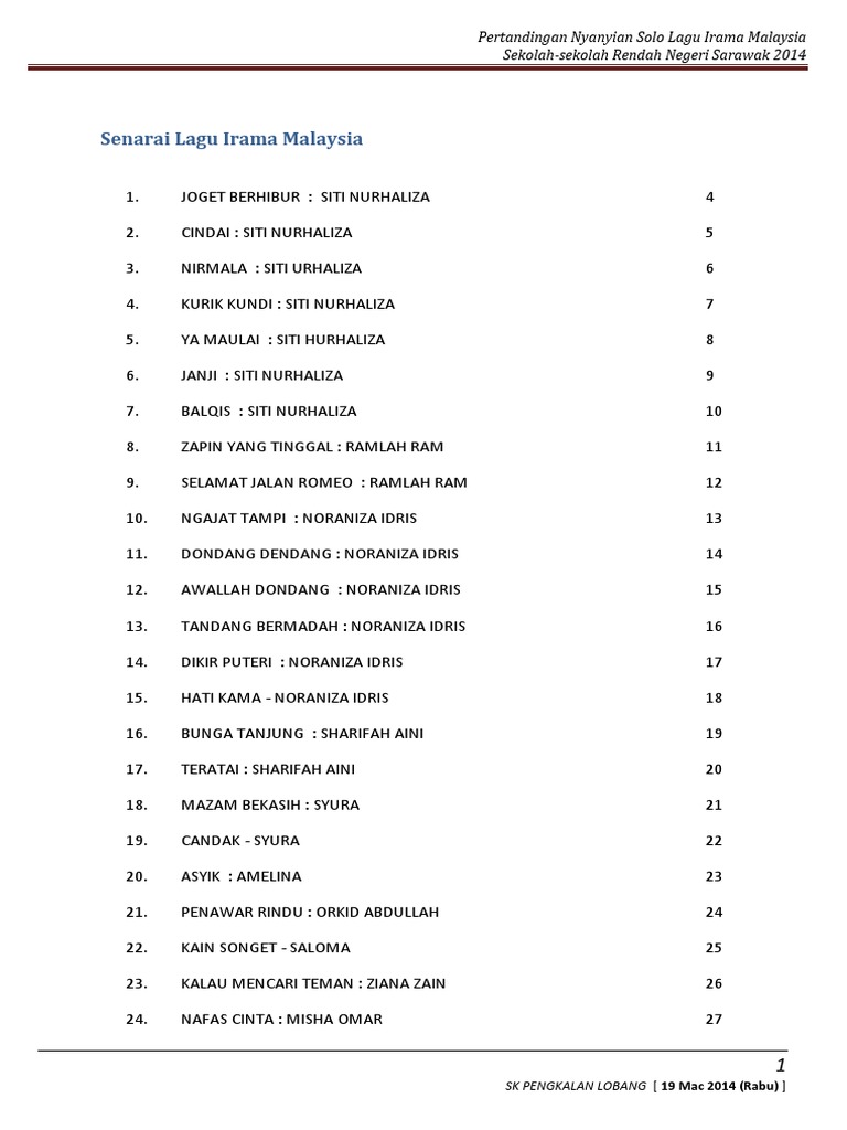 Download Lirik Lagu Ayah Dengarkanlah Aku Ingin Bernyanyi