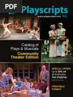 Download Playscripts Inc Catalog of Plays  Musicals Community Theater Edition by Playscripts Inc SN217295507 doc pdf