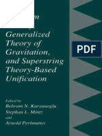 Quantum Gravity, Generalized Theory of Gravitation, and Superstring Theory-Based Unification - Mintz, Perlmutter