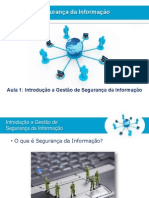 Aula 1 - Introdução A Gestão de Segurança Da Informação