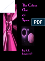 The Colour Out of Space by H.P. Lovecraft