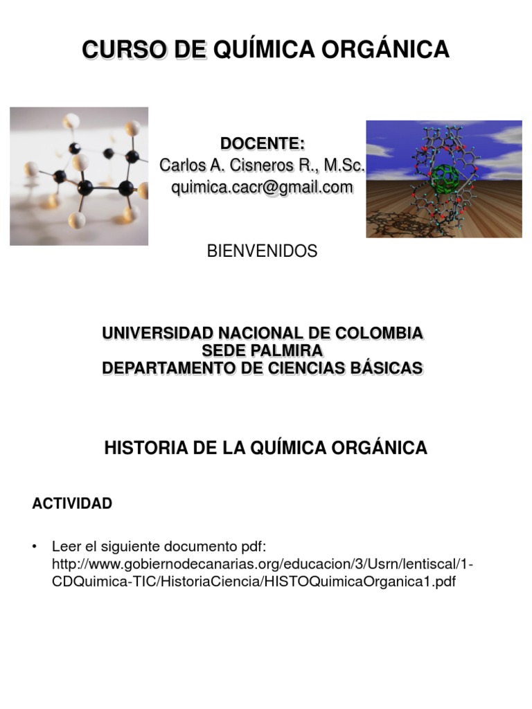 1 Generalidades de La Quimica Organica (1) Isómero