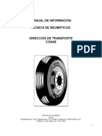 Manual de información técnica de neumáticos