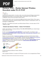 Download Hackear WiFi - Hacker Internet Wireless Descobrir Senha Wi-Fi WEP by 3707 SN217310342 doc pdf
