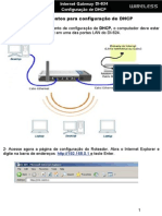 Configuracao DHCP Di624