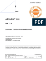 Technical Description FSP 1500 Rel. 2.0