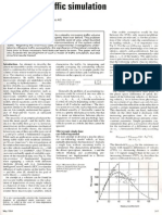 A Model For Traffic Simulation