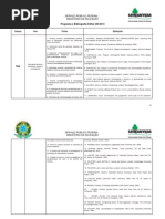Programa e Bibliografia Edital 240 2013