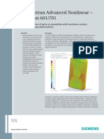 NX Nastran Advanced Nonlinear - Solution 601-701