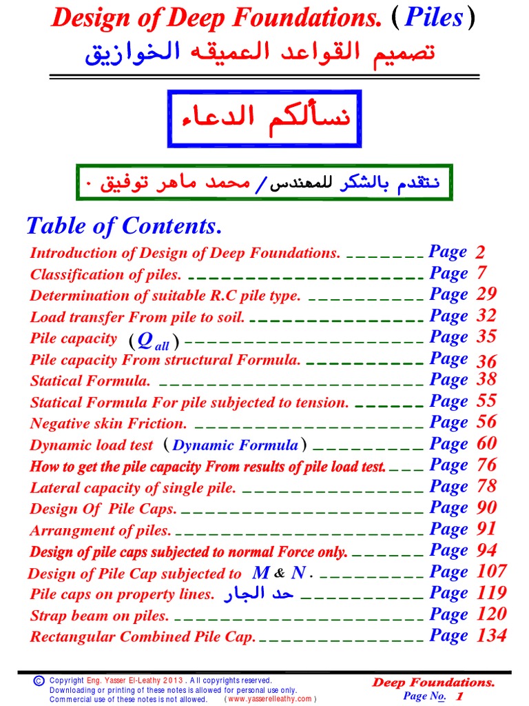 27 - Deep Foundations | PDF | Deep Foundation | Solid Mechanics