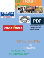 Retail Industry in Dynamic Business Environment