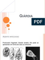 Apresentação CETEP - Giárdia