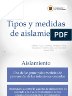 Tipos y Medidas de Aislamiento