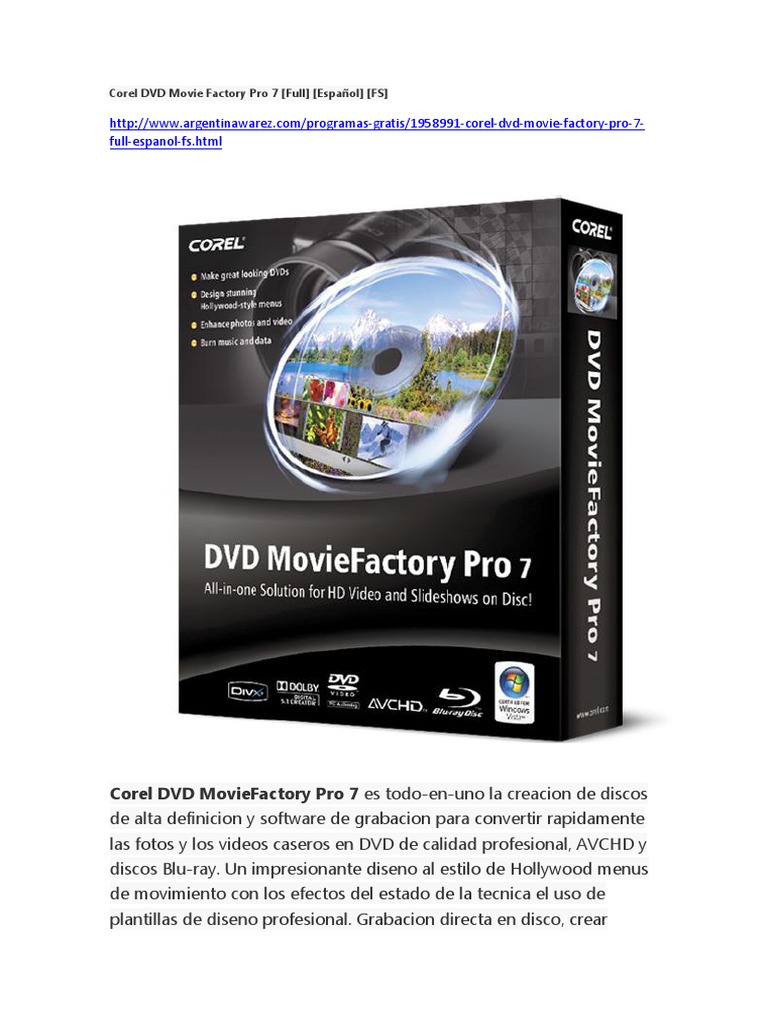 Corel Dvd Factory , Corel DVD MovieFactory (kostenlose Version) für PC ...