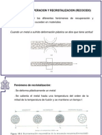 Deformacion y Recristalización