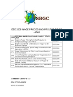 Ieee 2009 Image Processing Project Titles in Java