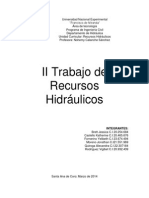 II Trabajo de Recursos Hidráulicos.docx