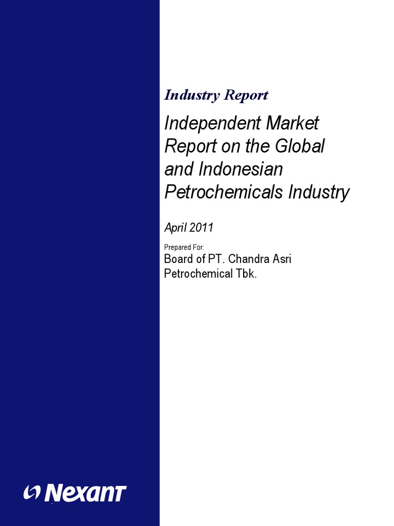 Nexant's Petrochemicals Market Report | PDF | Petrochemical | Economic ...