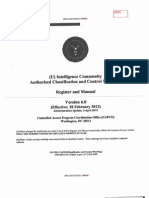 Intelligence Community Authorized Classification and Control Markings V6