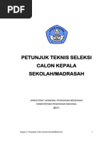 Panduan Rekrutmen Calon Kepala Sekolah