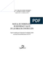 Manual de Coordinación de Seguridad y Salud en Obra de Construccion