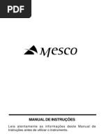 Manual Osciloscopio Mesco AO-1210 PDF