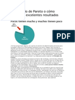 El Principio de Pareto o Cómo Conseguir Excelentes Resultados