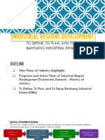 Industrial Regional Development Presentation Final