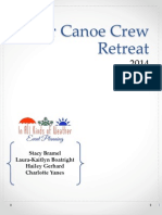 Gator Canoe Crew Outline