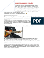 Aula de Violão