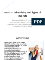 Download Ethics in Advertising and Types of Instincts by Jess Morgane Situ SN217399798 doc pdf