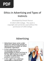 Download Ethics in Advertising and Types of Instincts by Jess Morgane Situ SN217399798 doc pdf