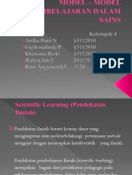 Model - Model Pembelajaran Dalam Sains