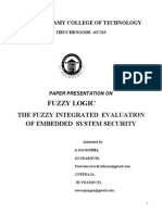 6---The Fuzzy Integrated Evaluation of Embedded System Security