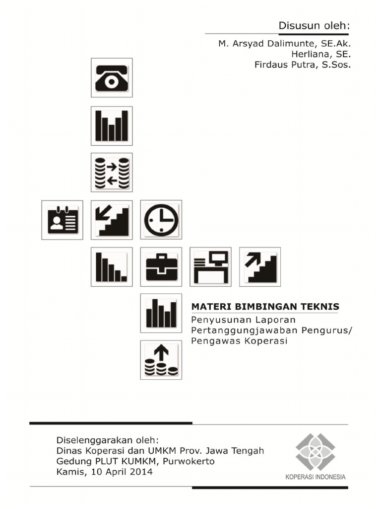 LPJ PENGURUS dan PENGAWAS KOPERASI