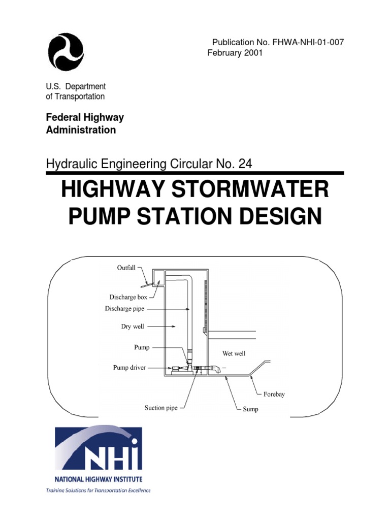 Book_2001_Highway Stormwater Pump Station Design Pump Pumping Station