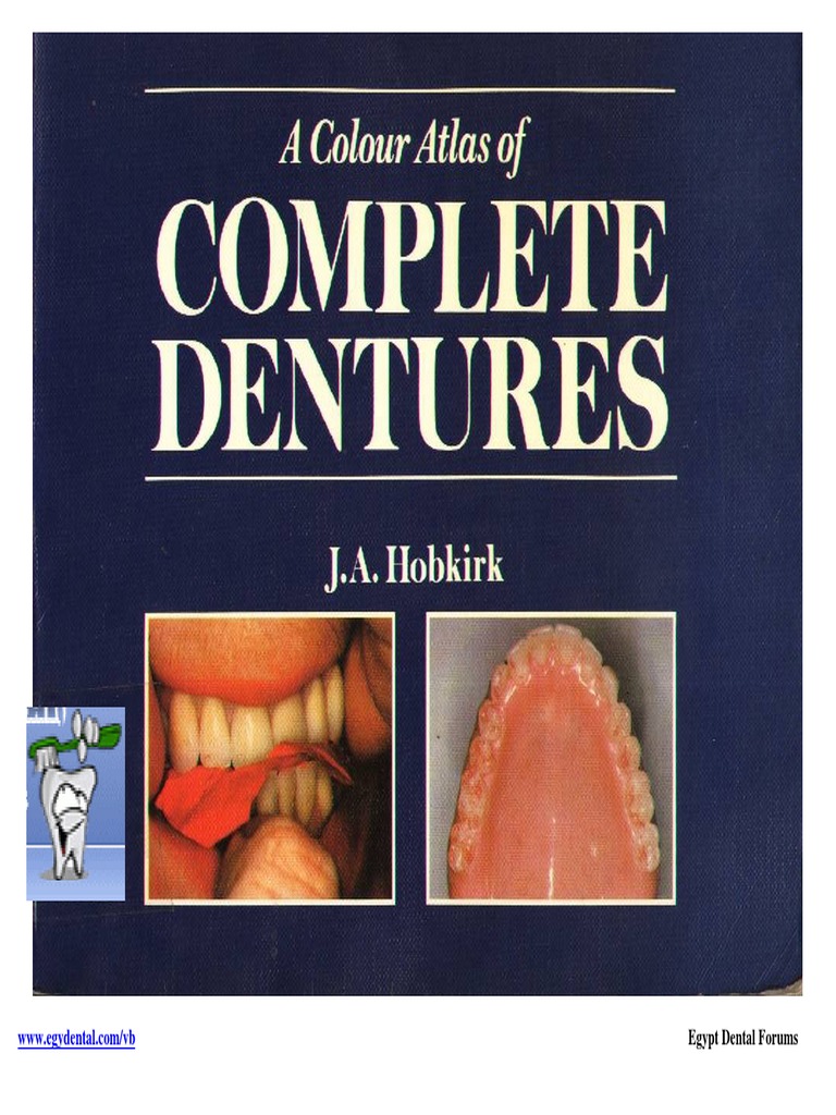 A Colour Atlas Of Complete Dentures John A Hobkirk Pdf