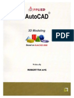 AutoCAD 3D Modelling by Robert Tin Aye
