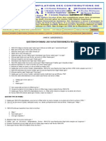 ANNEX Project de Compilation Des Différentes Contributions de Défunt Rév. Jean Ruhigita NDAGORA